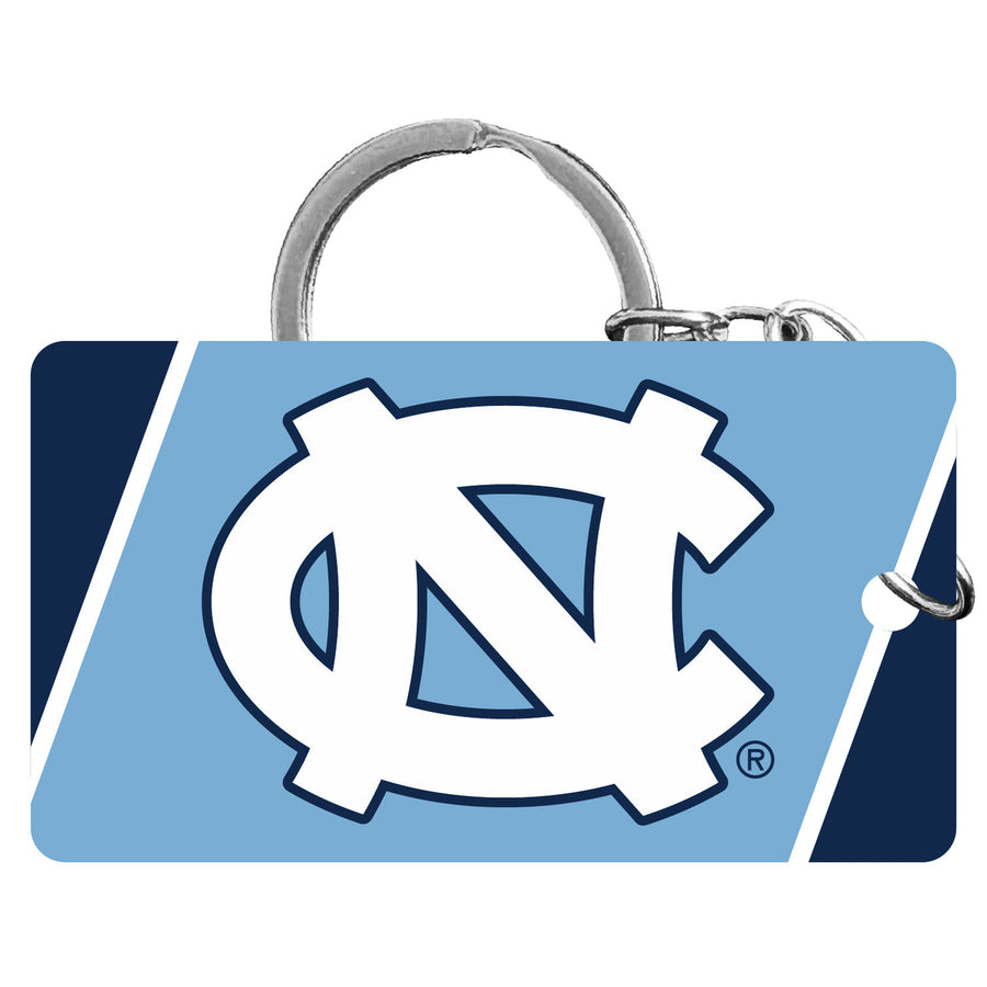 UNC Tar Heels Acrylic Keychain 1.5" x 2.75" Officially Licensed Collegiate Product Image 1