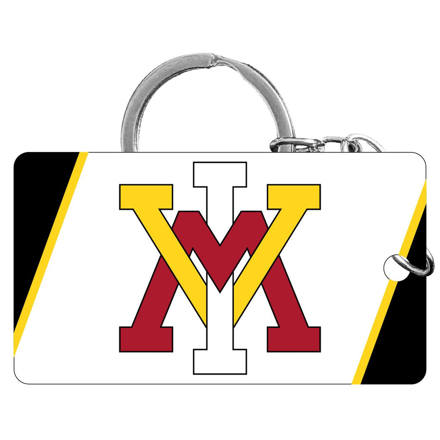 VMI Keydets Acrylic Keychain 1.5" x 2.75" Officially Licensed Collegiate Product Image 1