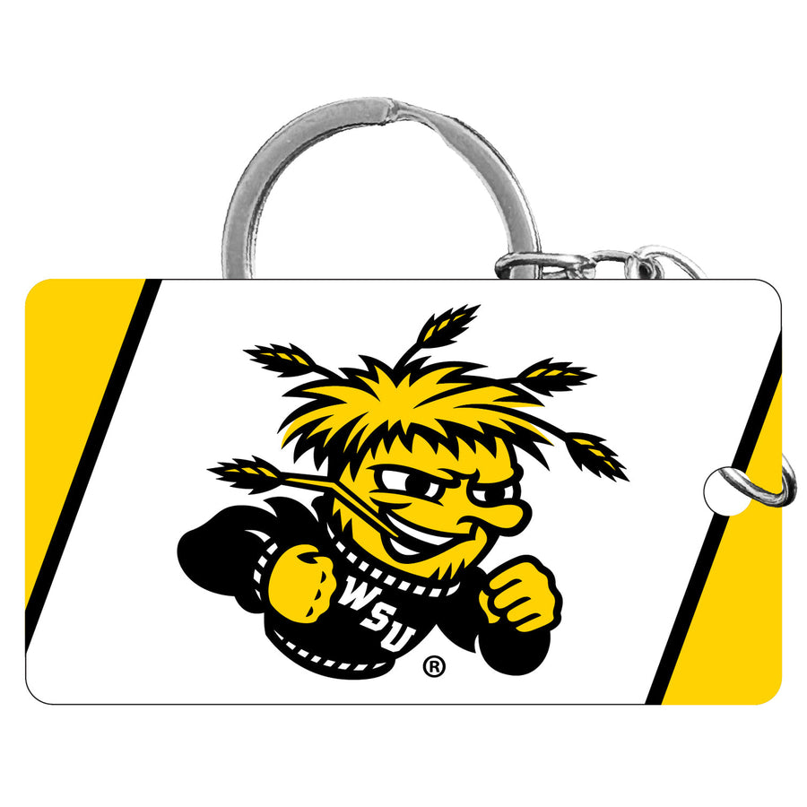 Wichita State Shockers Acrylic Keychain 1.5" x 2.75" Officially Licensed Collegiate Product Image 1