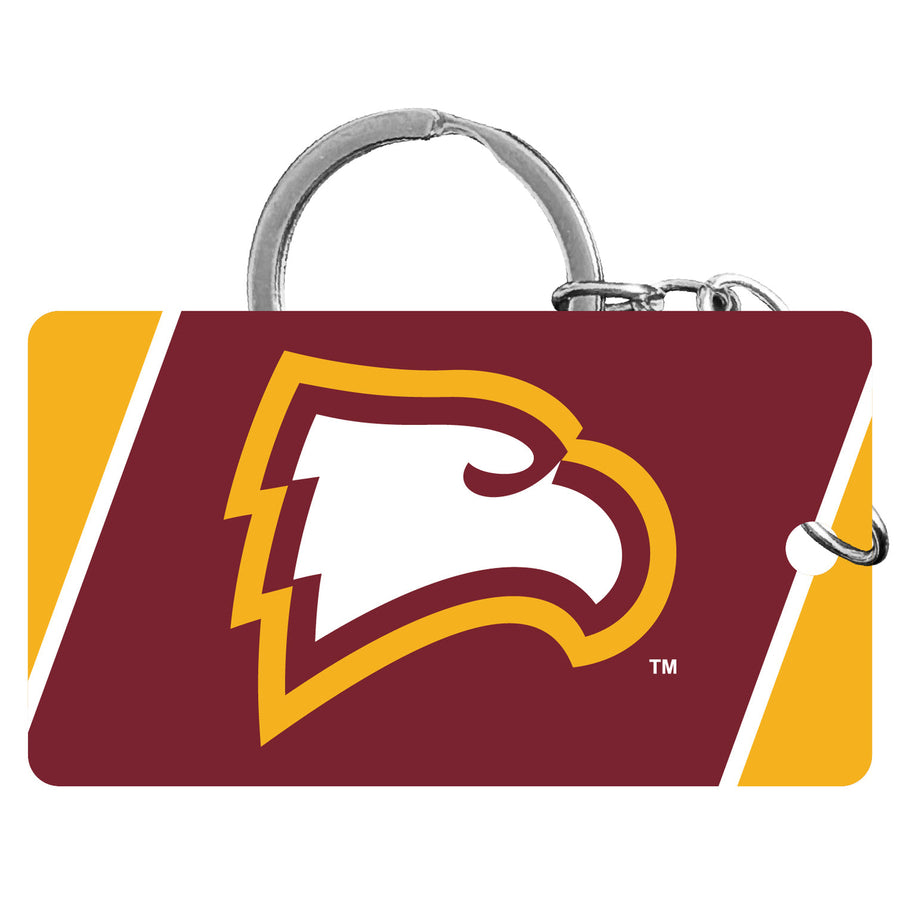 Winthrop University Acrylic Keychain 1.5" x 2.75" Officially Licensed Collegiate Product Image 1