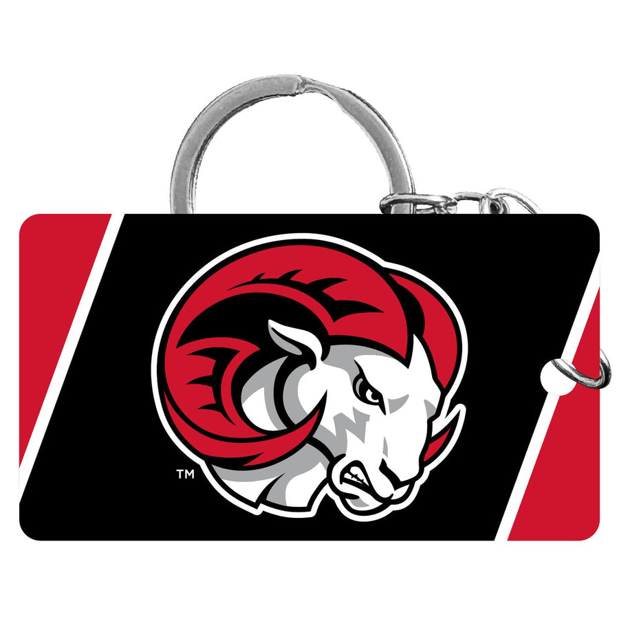 Winston-Salem State Acrylic Keychain 1.5" x 2.75" Officially Licensed Collegiate Product Image 1