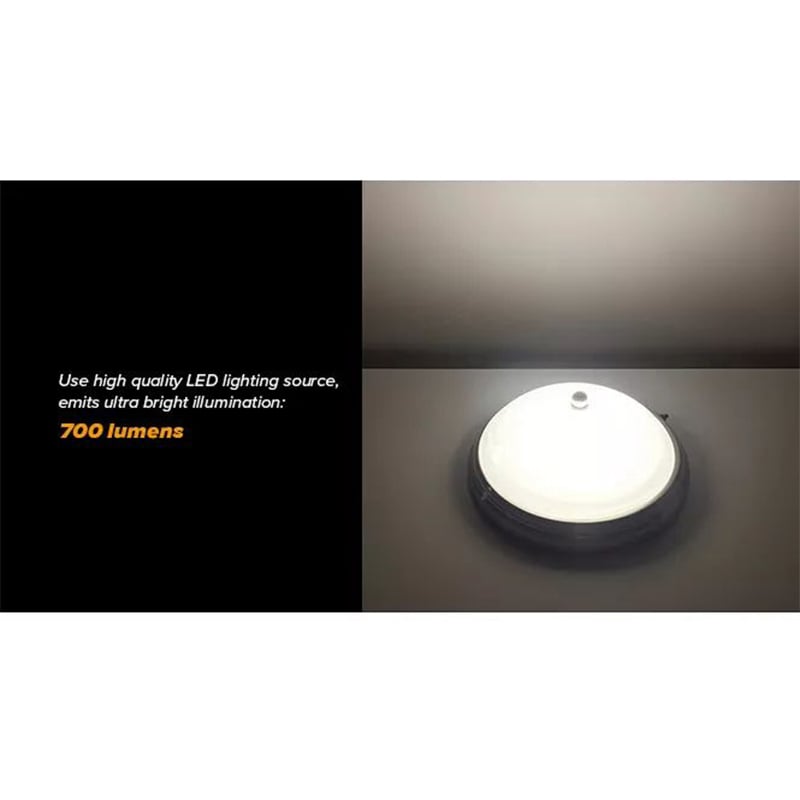 12V LED Glass Ceiling Light Warm White for RV Camper Caravan Boat Interior Decor Image 4