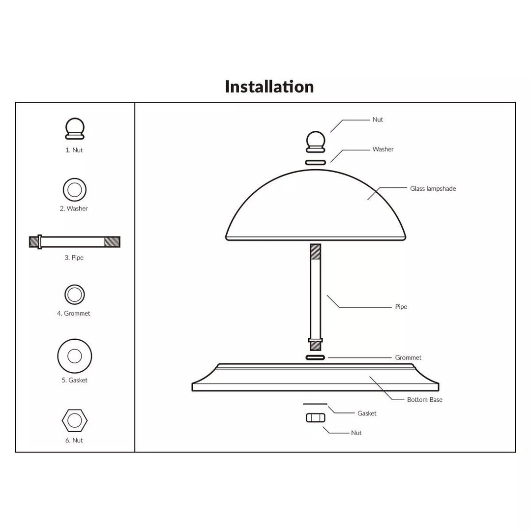 12V LED Glass Ceiling Light Warm White for RV Camper Caravan Boat Interior Decor Image 6