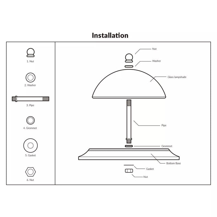 12V LED Glass Ceiling Light Warm White for RV Camper Caravan Boat Interior Decor Image 6