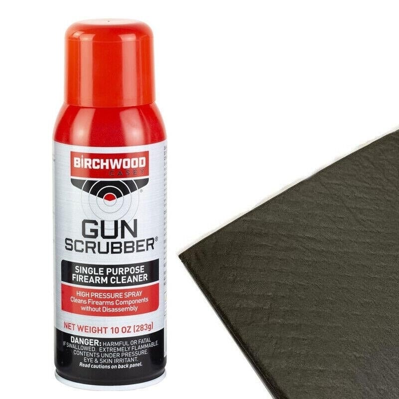 Gun Scrubber Aerosol Single Purpose Firearm Cleaner with 2 Absorbent Pads Image 1