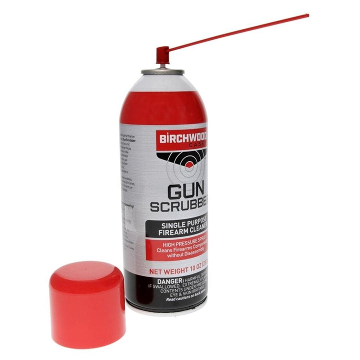 Gun Scrubber Aerosol Single Purpose Firearm Cleaner with 2 Absorbent Pads Image 3