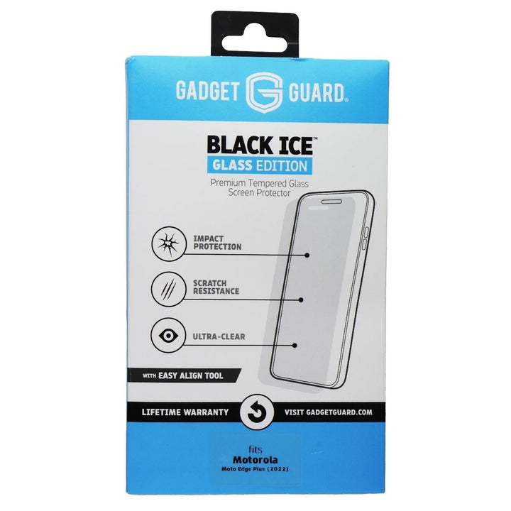 Gadget Guard Black Ice Glass Screen Protector for Motorola Moto Edge Plus (2022) Image 1