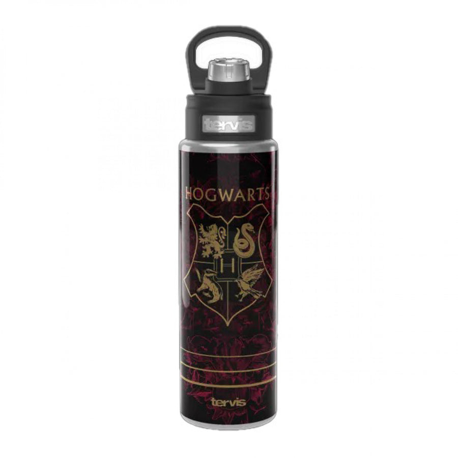 Harry Potter Hogwarts Heraldry 24 Oz Stainless Steel Tervis Bottle Image 1