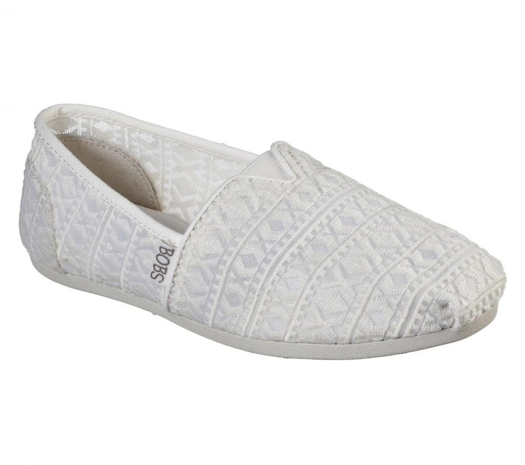 Skechers Womens BOBS Plush - Hugs Kiss Slip-On Natural - 113141-NAT NAT Image 2