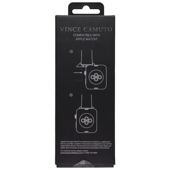 Vince Camuto Stainless Steel Watch Band for Apple Watch (42/44/45mm) - Gunmetal Image 2