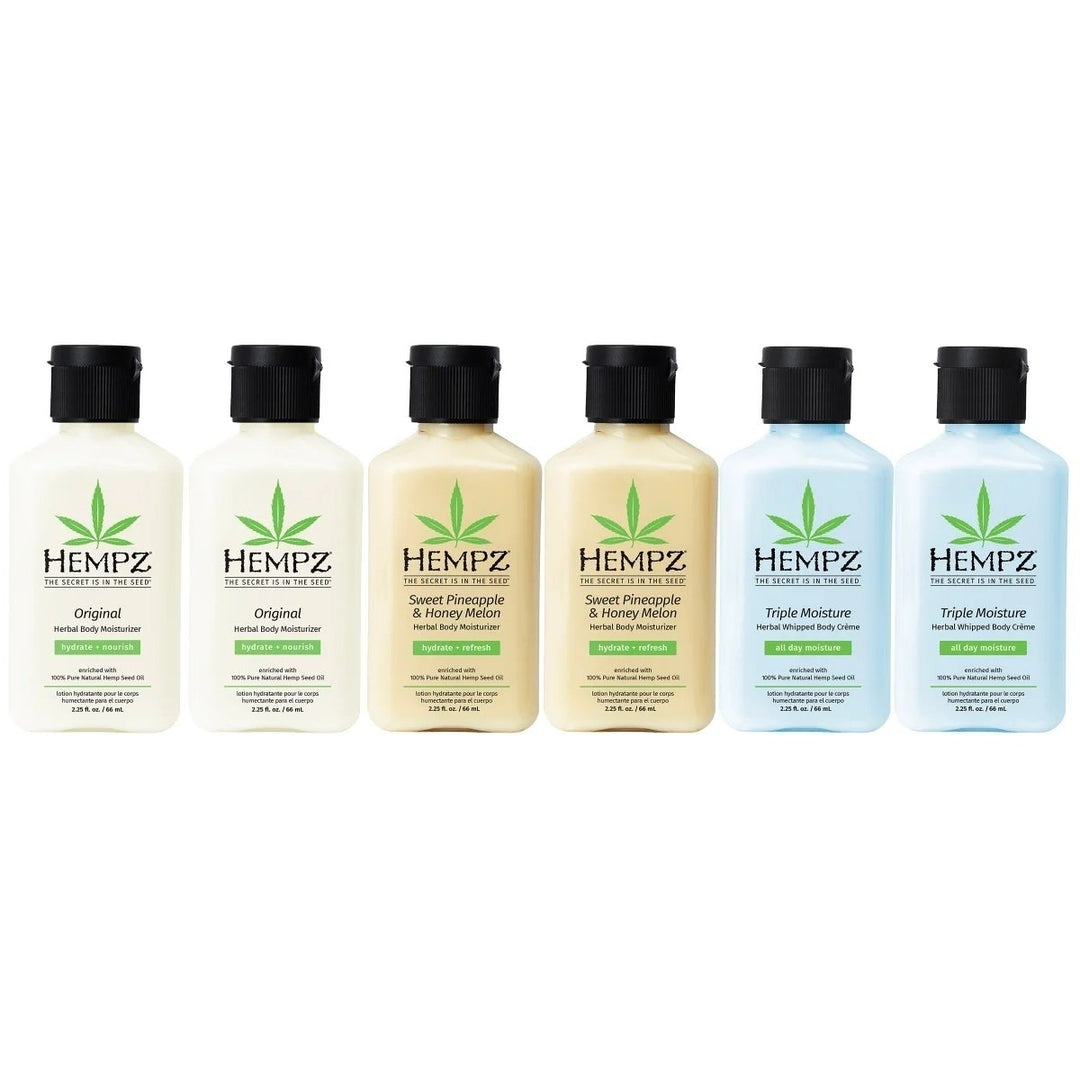 Hempz Lotion Hydration on the Go 2.25 Fluid Ounce (Pack of 6) Image 1