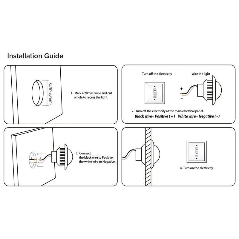 12V LED Courtesy Lighting Blue IP65 Landscape Fixture Recessed Mount Pack of 10 Image 6