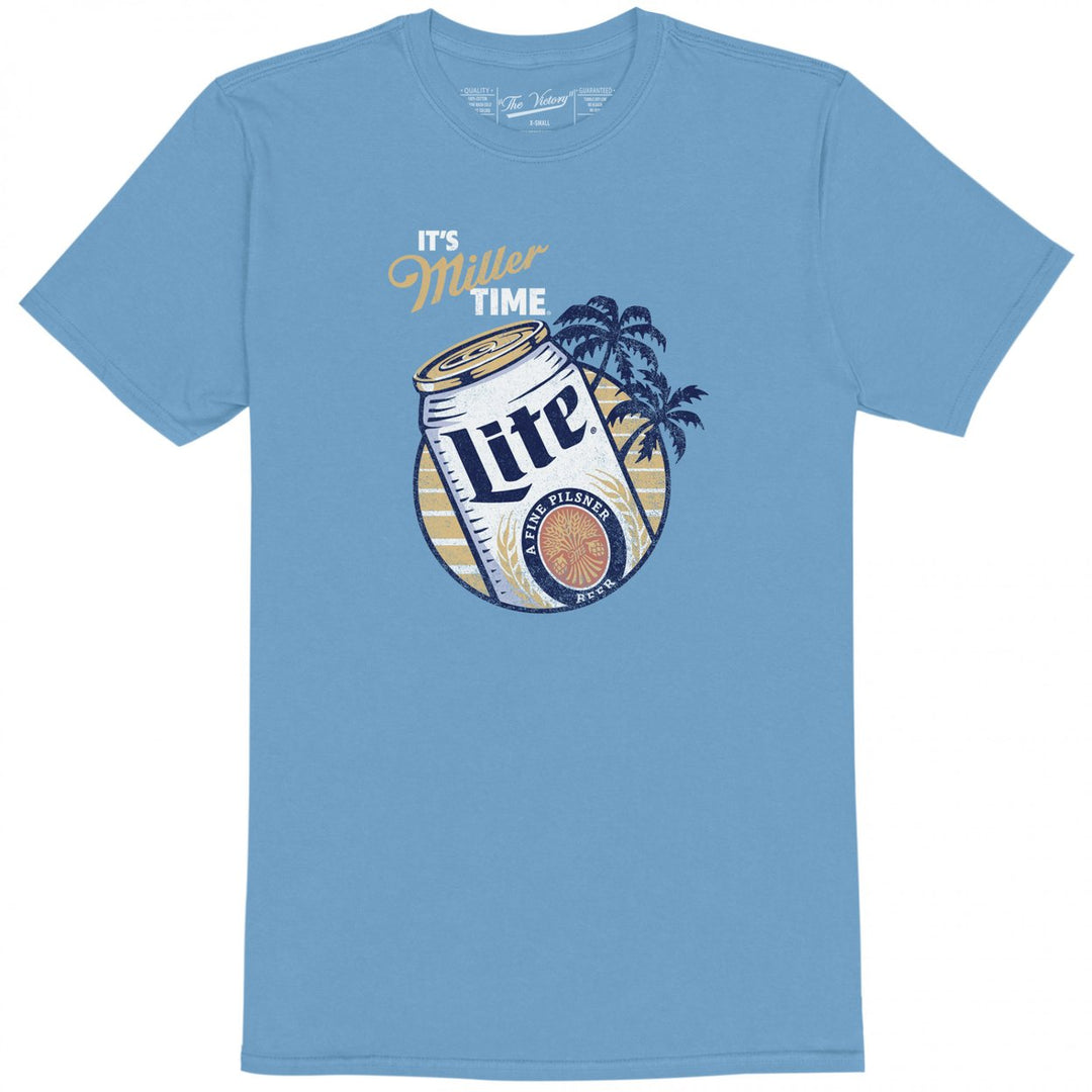 Miller Lite Tropical Skies T-Shirt Image 1