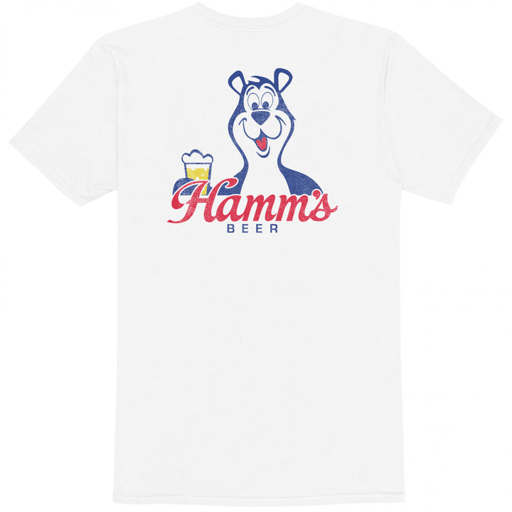 Hamms Beer Cheers Front and Back Print T-Shirt Image 3