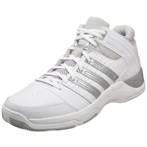 adidas Mens Blindside 5 Basketball Shoes White Silver Comfort Control Size 10 Image 1