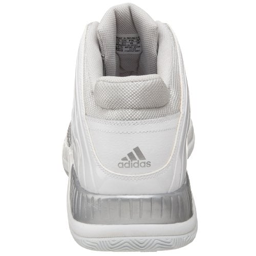 adidas Mens Blindside 5 Basketball Shoes White Silver Comfort Control Size 10 Image 3