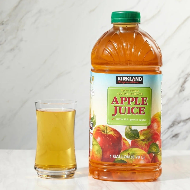 Kirkland Signature Apple Juice 128 Fluid Ounce (Pack of 2) Image 4