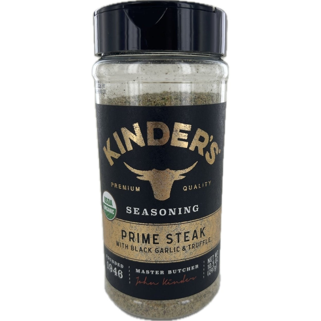 Kinders Prime Steak with Black Garlic and Truffle Seasoning (10.5 Ounce) Image 1