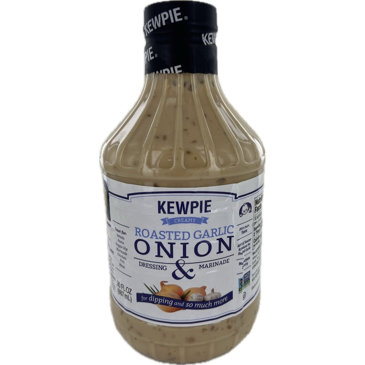 Kewpie Creamy Roasted Garlic Onion Dressing and Marinade 30 Fluid Ounce Image 1