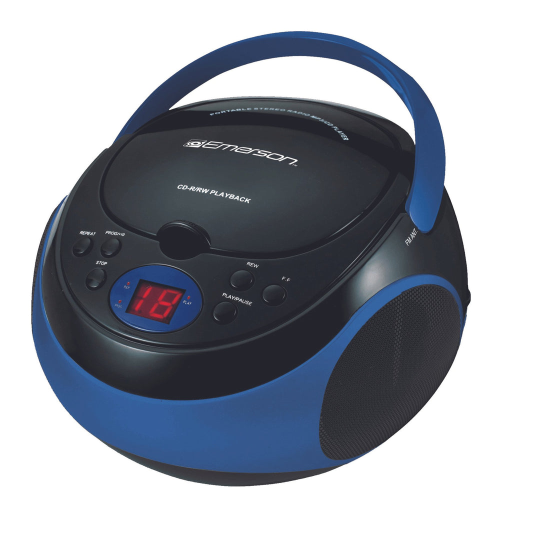 Emerson Portable CD Player Radio EPB-3000 AM FM AUX LED Display Compact Image 3