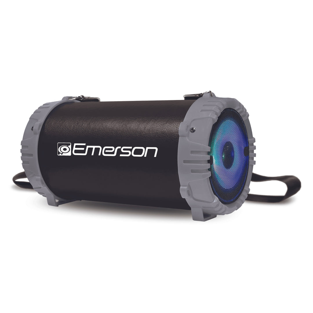 Emerson Portable Bluetooth Speaker LED Lighting EAS-3001 Carrying Strap Red Image 11