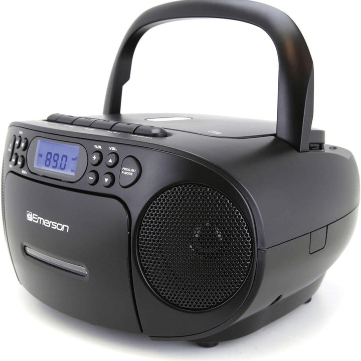 Emerson EPB-3003 Portable CD Cassette Boombox AM/FM Radio with Aux Input Image 12