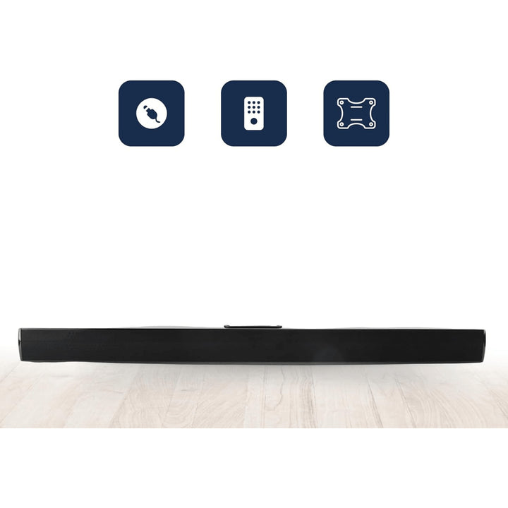 Emerson 32 Inch Bluetooth Soundbar Model EHS-2000 Wireless Home Audio System Image 8