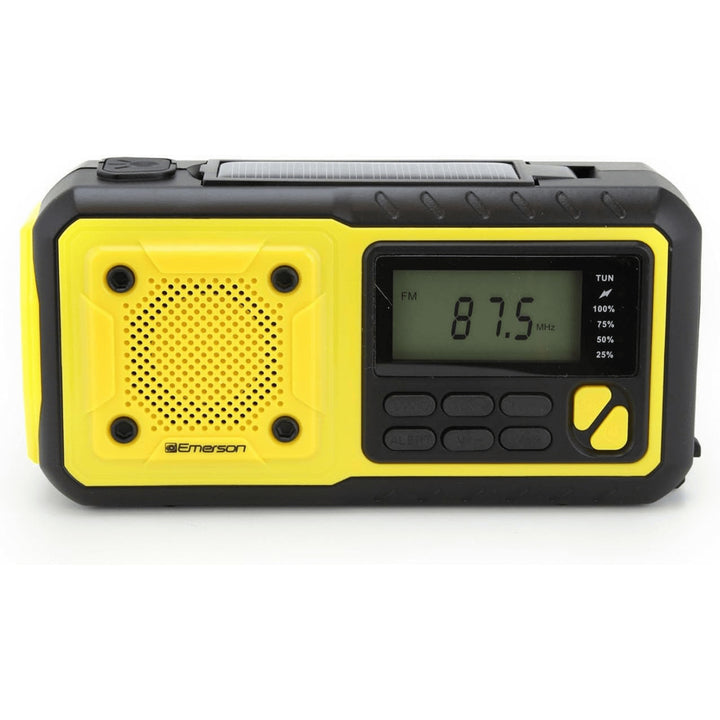 Emerson ER-7051 Emergency Radio FM NOAA Flashlight and Power Bank Portable Image 7