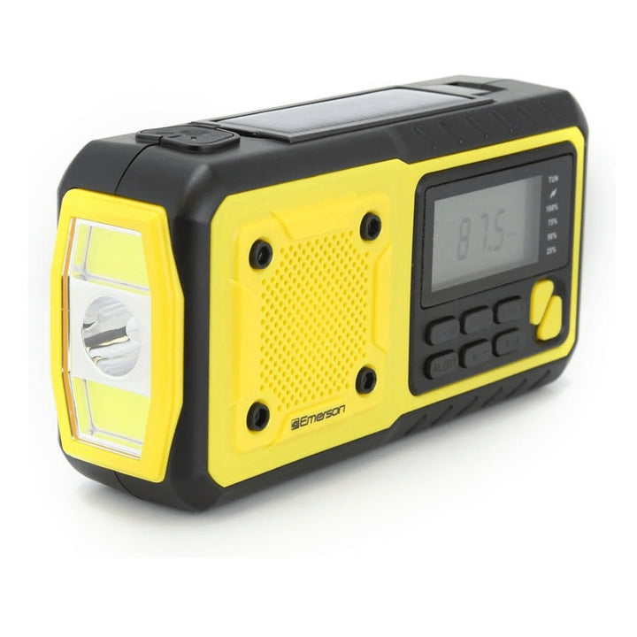 Emerson ER-7051 Emergency Radio FM NOAA Flashlight and Power Bank Portable Image 8