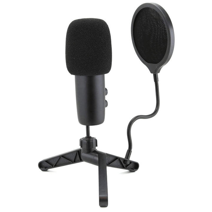 Emerson USB Gaming Streaming Microphone LED Lighting Pop Filter Model EAM-9052 Image 11