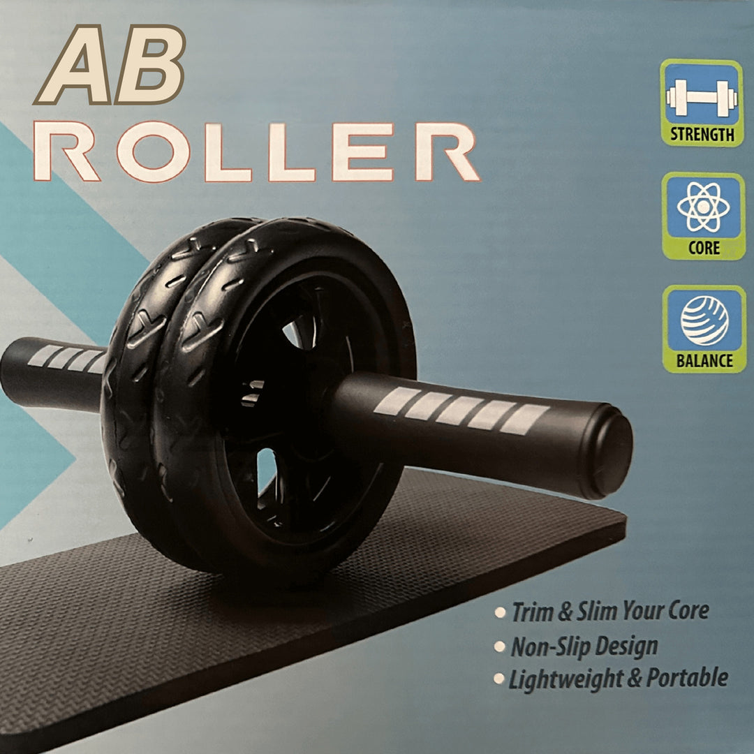 JupiterGear Ab Roller Wheel with Kneeling Pad Core Strength Training Home Gym Image 3