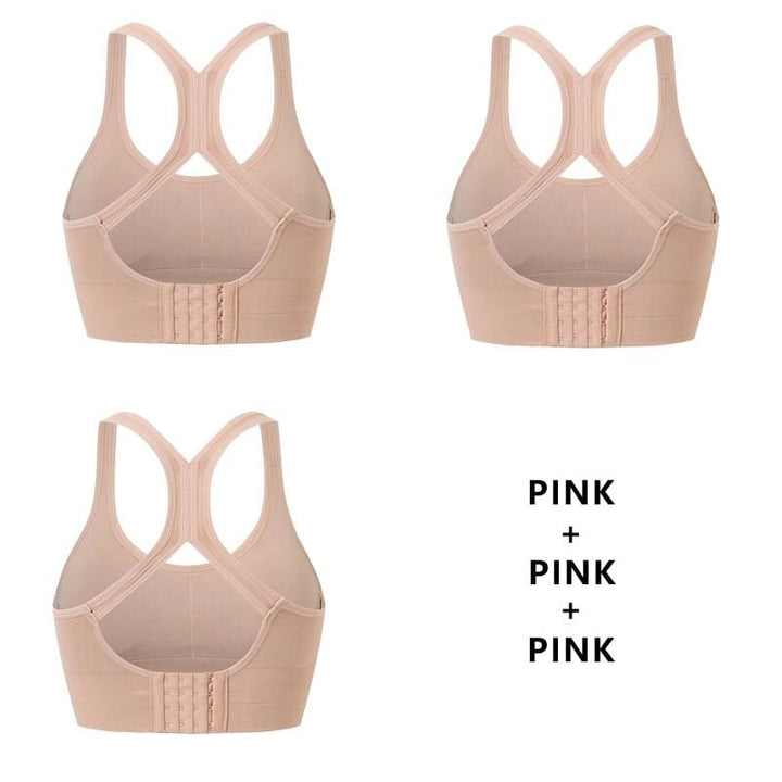 Women Fashion 3 Pieces Bras For Underwear Lingerie Add Pad Bra Seamless Push Up Bralette Brassiere Wireless Sports Image 9