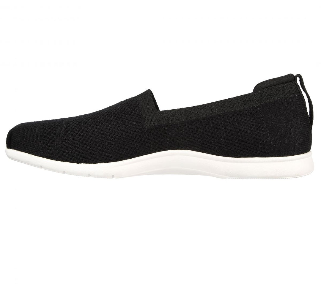 Skechers Womens Arch Fit Plush - Breezy Babe Slip-On Black - 114109-BLK BLACK Image 3