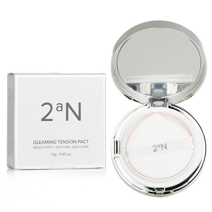 2aN Gleaming Tension Pact SPF 37 - 23 Natural Beige 13g/0.45oz Image 2