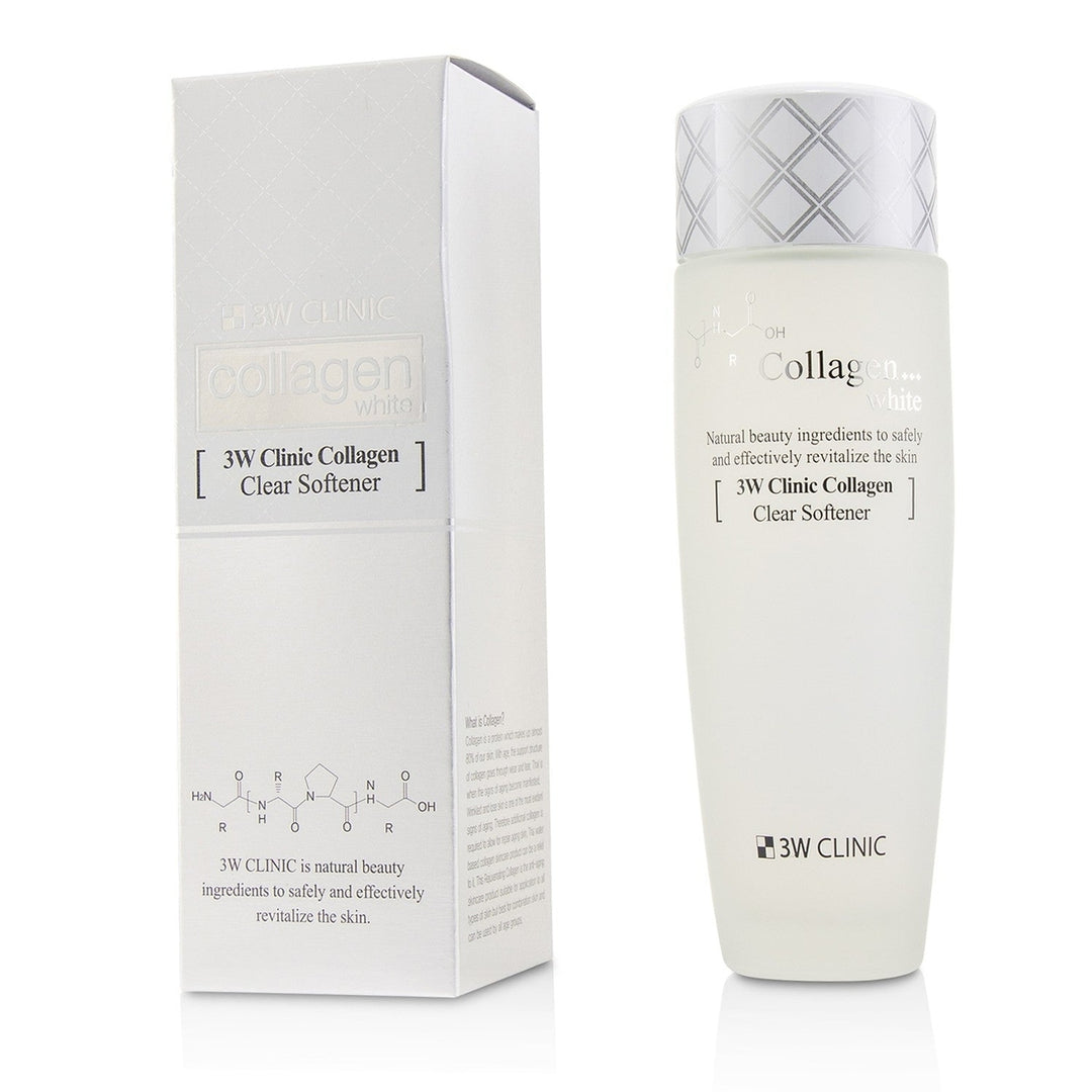 3W Clinic Collagen White Clear Softener 150ml/5oz Image 1