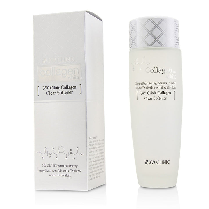 3W Clinic Collagen White Clear Softener 150ml/5oz Image 1