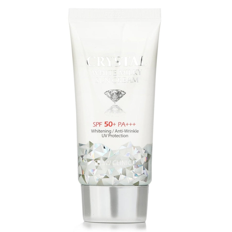 3W Clinic Crystal White Milky Sun Cream SPF 50+/PA+++ 50ml Image 1