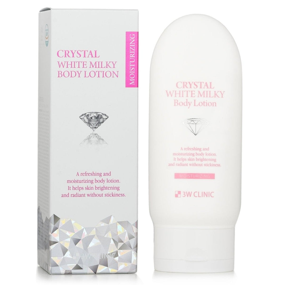 3W Clinic Crystal White Milky Body Lotion 150g Image 2