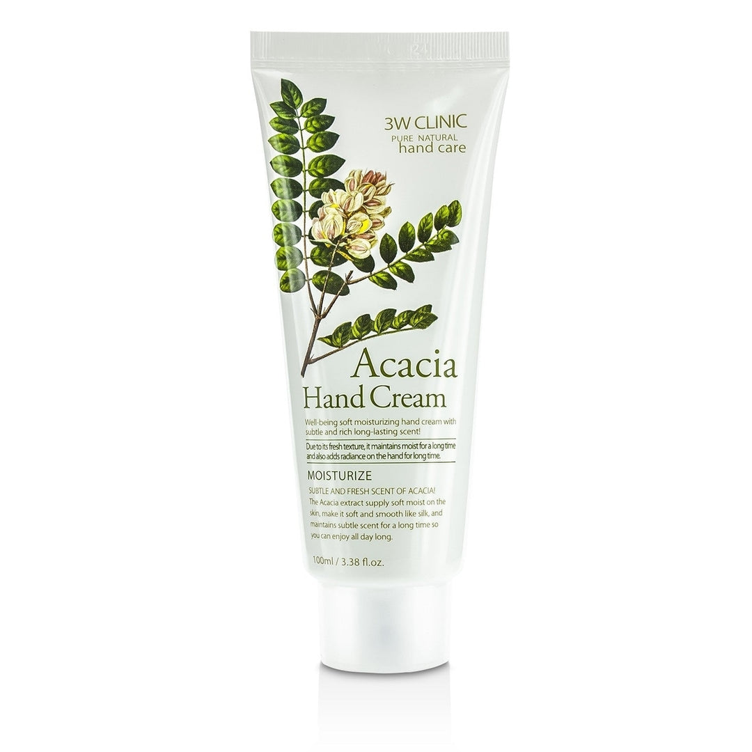 3W Clinic Hand Cream - Acacia 100ml/3.38oz Image 2