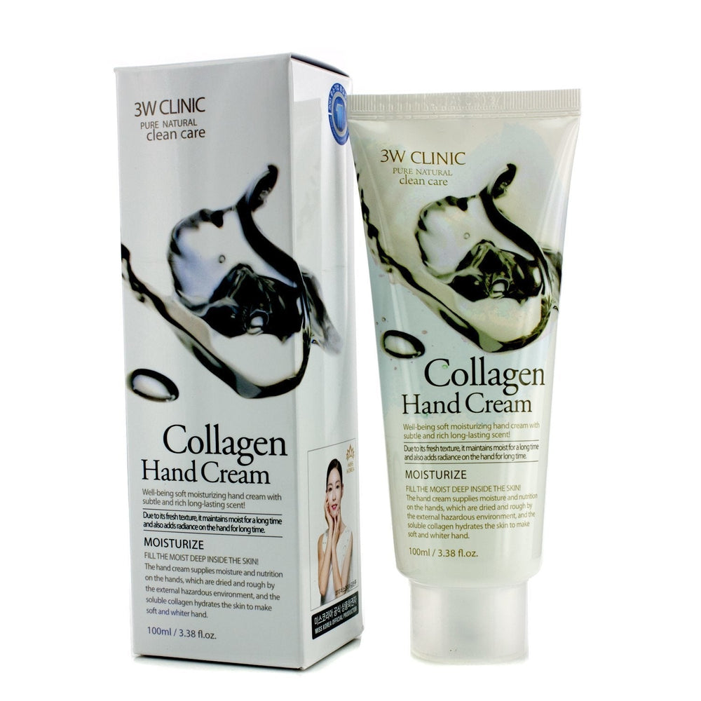 3W Clinic Hand Cream - Collagen 100ml/3.38oz Image 2