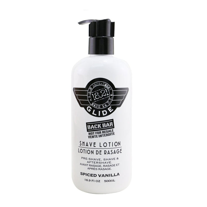 18.21 Man Made Shaving Glide - Spiced Tobacco (For Any Skin + Any Razor) (Salon Size) 500ml/16.9oz Image 1