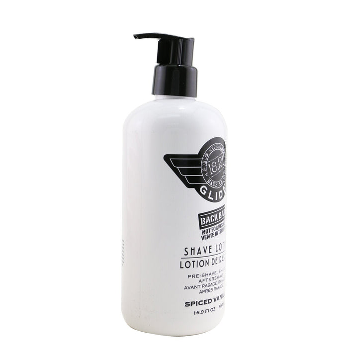 18.21 Man Made Shaving Glide - Spiced Tobacco (For Any Skin + Any Razor) (Salon Size) 500ml/16.9oz Image 2