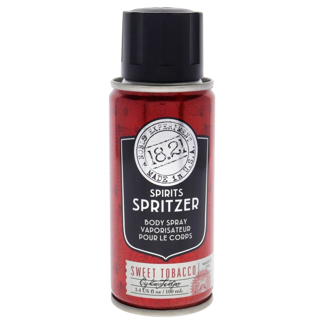 18.21 Man Made Spirits Spritzer - Sweet Tobacco by 18.21 Man Made for Men - 3.4 oz Body Spray Image 1