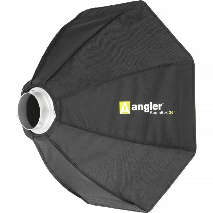 Angler BoomBox V2 26" Octagonal Softbox Bowens Mount Silver Interior Collapsible Image 2