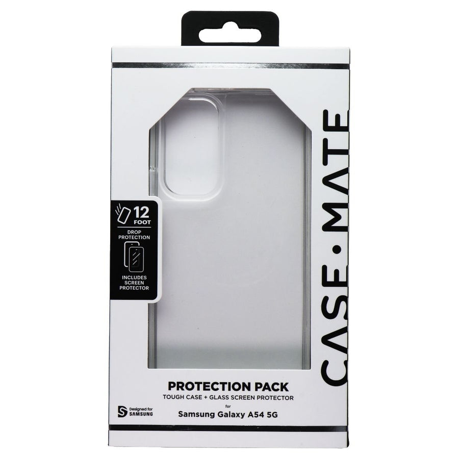 Case-Mate Protection Pack Case and Screen Protector for Galaxy A54 (5G) - Clear Image 1