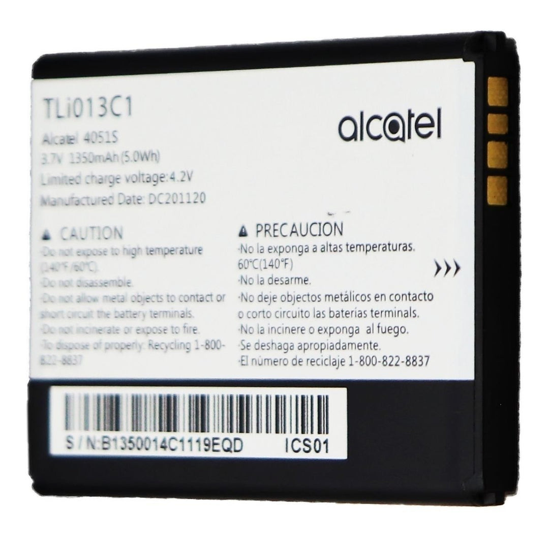 Alcatel OEM Rechargeable Battery (3.7V) 1350mAh (TLi013C1) Image 2