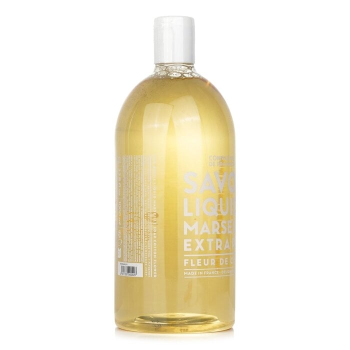 Compagnie de Provence - Liquid Marseille Soap Cotton Flower Refill(1000ml/33.8oz) Image 1