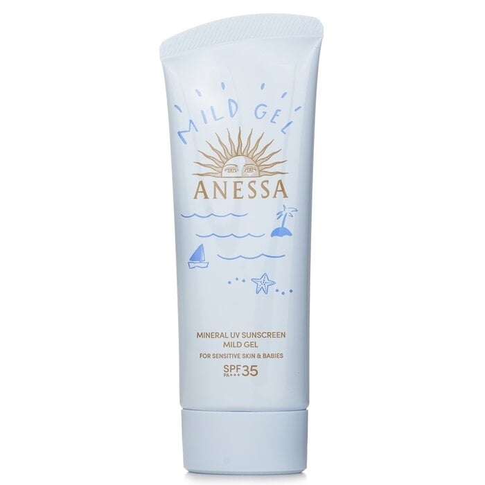 Anessa - Mineral UV Sunscreen Mild Gel SPF35 For Sensitive Skin and Babies(90g) Image 1