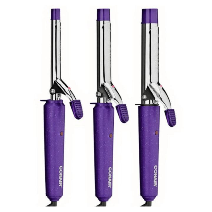 Conair 3-Pack Chrome Multi-Size Curling Iron Set Image 2