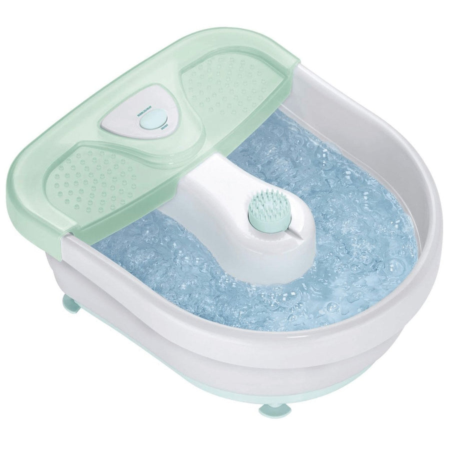 Conair Deep Basin Relaxing Pedicure Foot Spa Bath with Bubbles and Jets Image 1